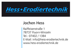 Hess Erodiertechnik